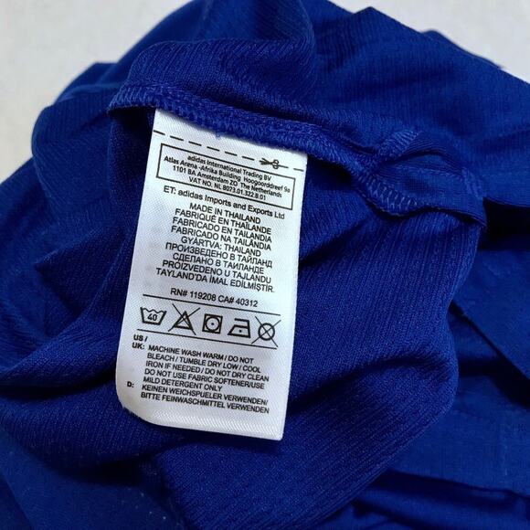 Adidas NWT Royal Blue Generic Team Jersey Men XL - Picture 9 of 10